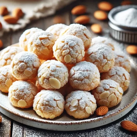 Almond Snowball Cookies