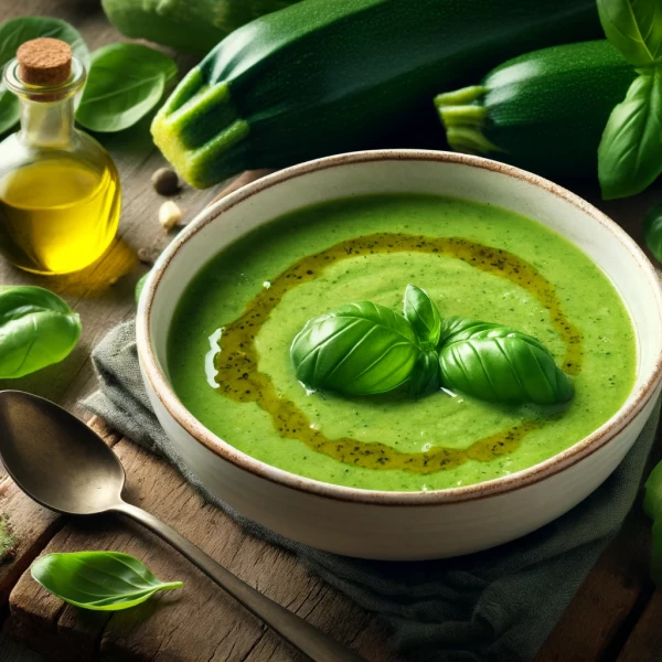 Zucchini Basil Soup